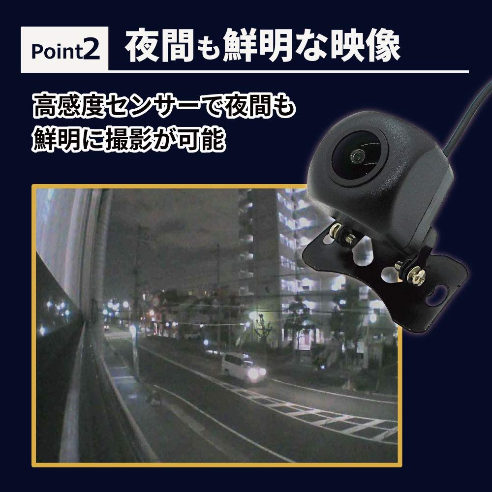 Amazon.co.jp: Broadwatch 超小型 防犯カメラ 7インチモニターセット