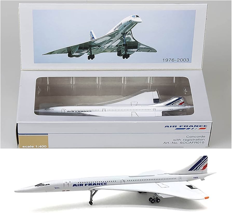 Amazon.co.jp: 1:400コンコルドモデル エールフランスコンコルド旅客機