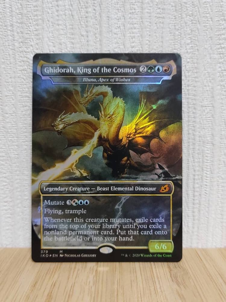 PSA10】MTG☆宇宙の帝王、キングギドラ☆未使用☆美品☆鑑定品☆最高