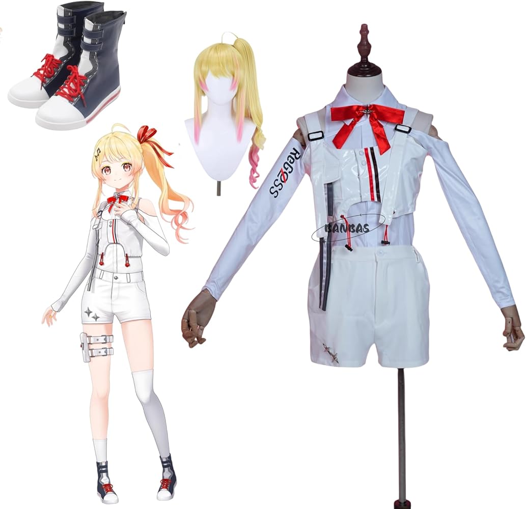 Amazon.co.jp: [BANBAS] VTuber ReGLOSS 音乃瀬奏 コスプレ衣装 (wig