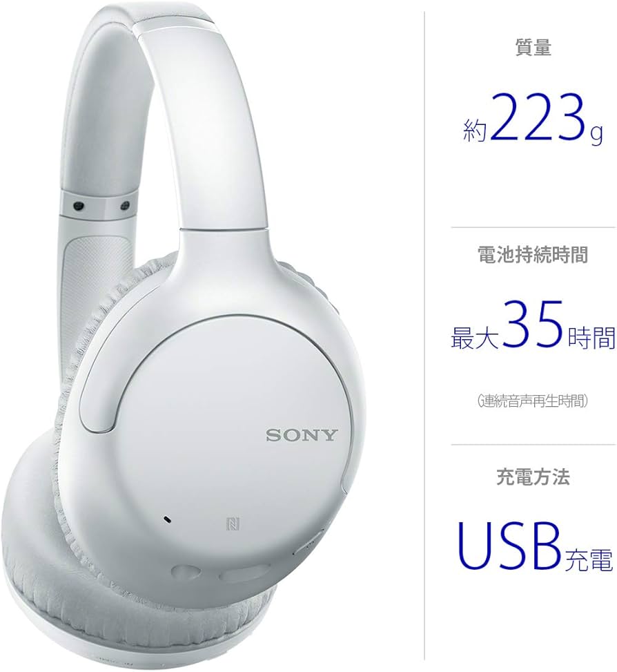 Amazon.co.jp: ソニー ワイヤレスノイズキャンセリングヘッドホン WH