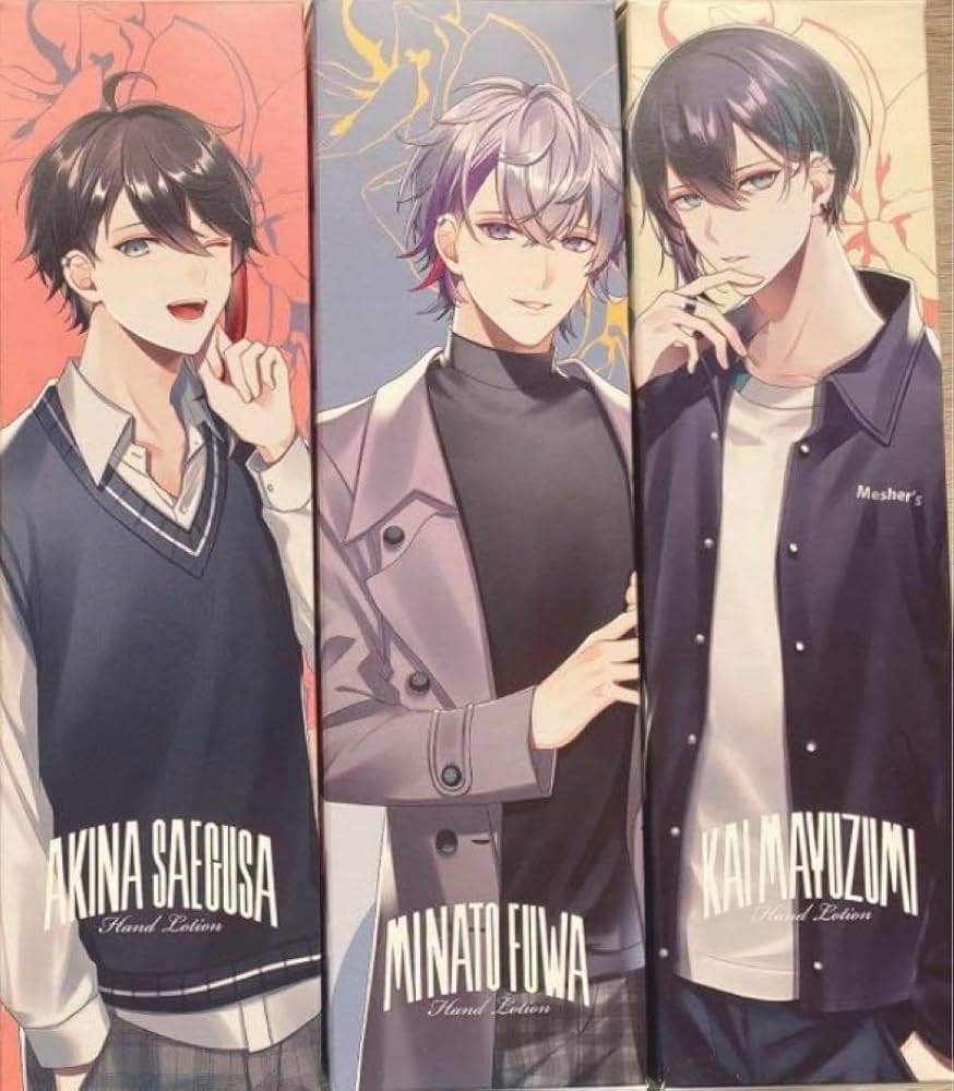 Amazon.co.jp: メッシャーズ ハンドローション 三枝明那 不破湊 黛灰