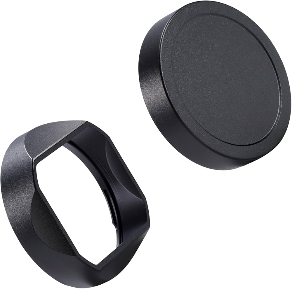 Amazon | メタルスクエアレンズフード(カバー付き)Voigtlander NOKTON