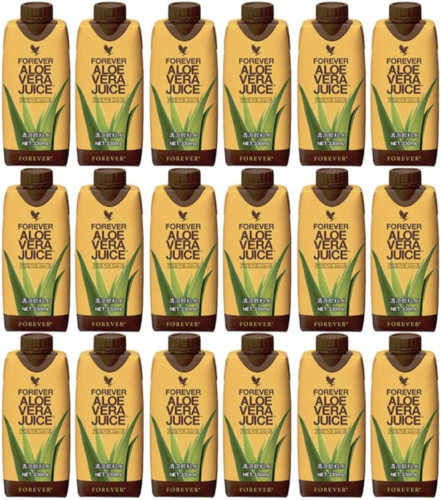 Amazon.co.jp: FLP フォーエバー アロエベラジュース 330ml 18本入り