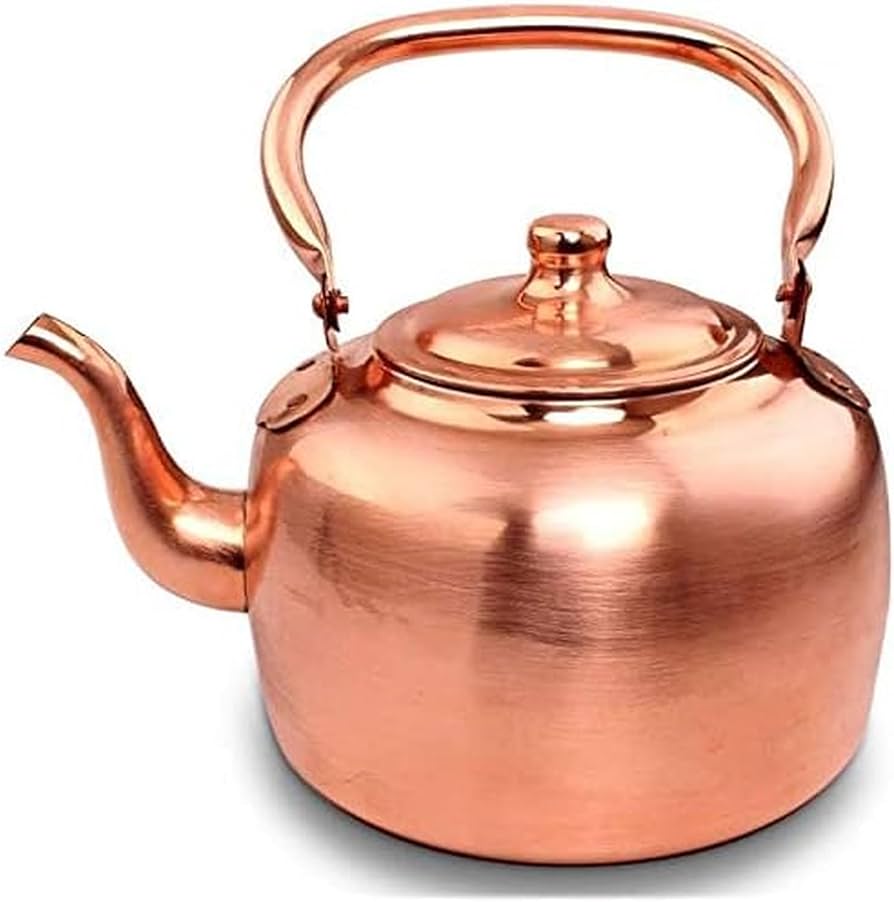 Copper Kettle Boiling Kettle, Pure Handmade Thickened Old