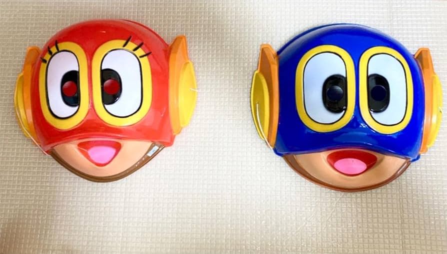 Amazon.co.jp: 再超品パーマン1号2号お面セット : おもちゃ