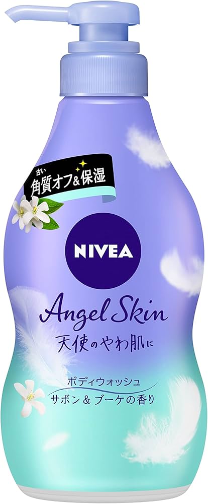Amazon | ニベア エンジェルスキン ボディウォッシュ サボン&ブーケの