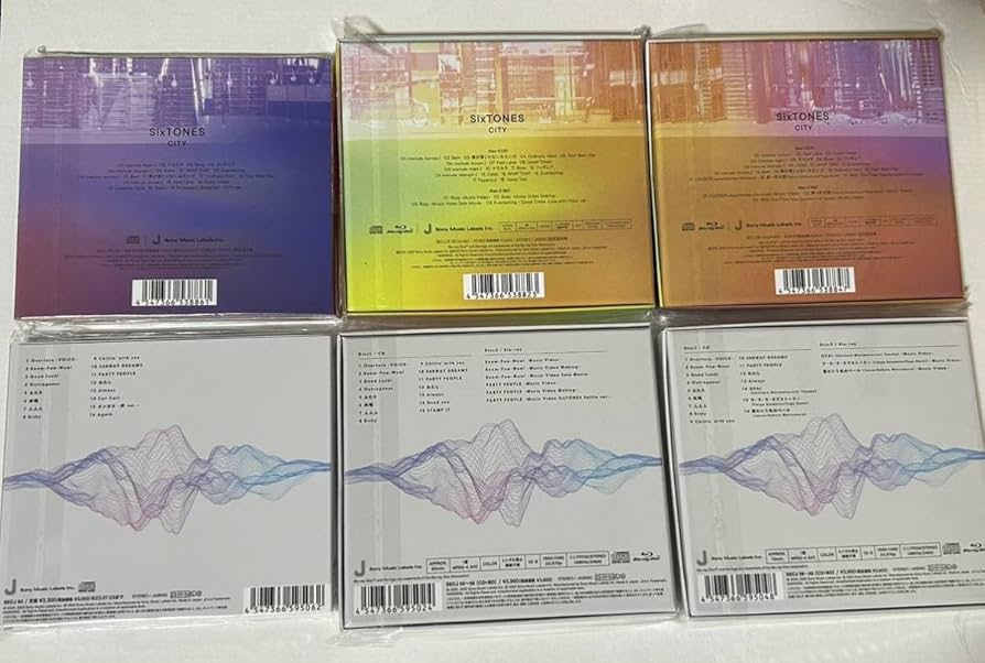 Amazon.co.jp: SixTONES アルバム CITY 声 3形態 CD Blu-ray : おもちゃ
