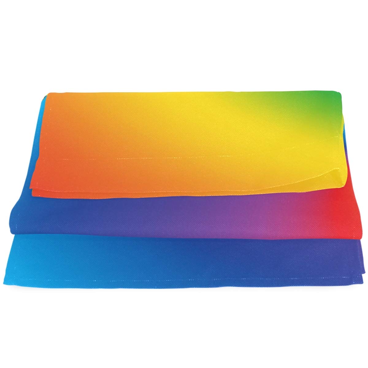 Amazon｜のれん 虹色 虹柄 レインボー柄 暖簾 幅89×丈136cm マルチ