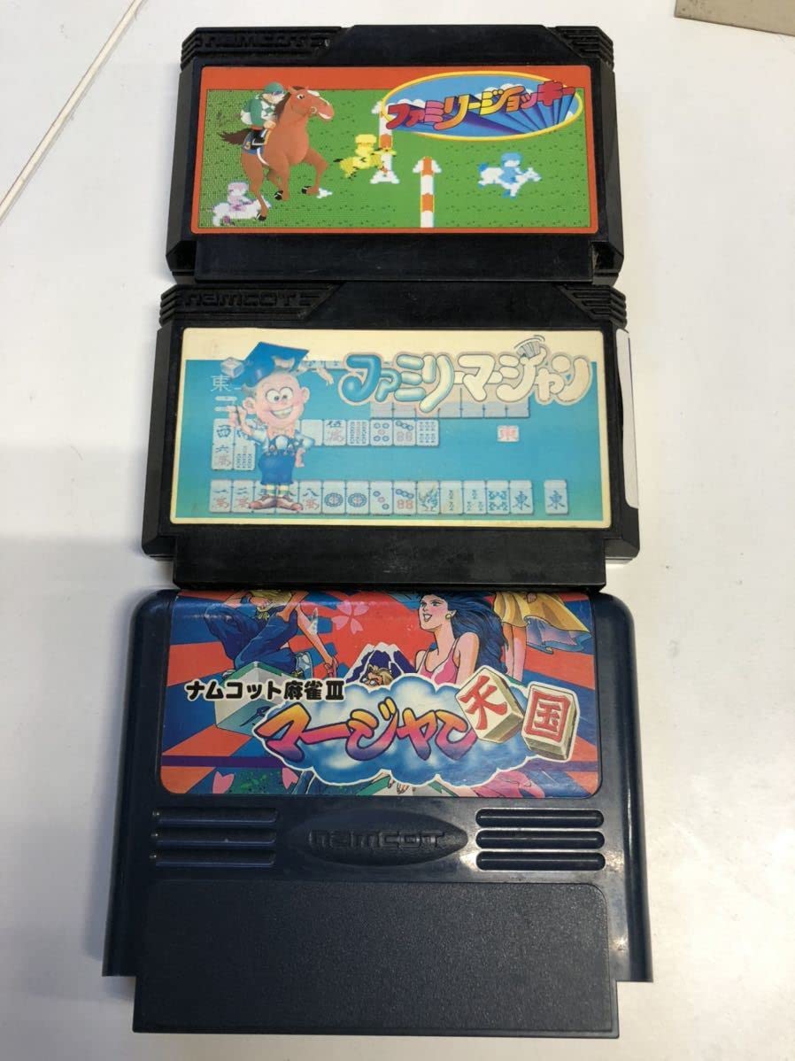 Amazon.co.jp: ファミコンソフト ナムコ名作8本セット 端子