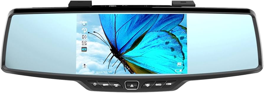 Amazon.co.jp: YAZACO ドライブレコーダー ミラー【センターカメラ 右