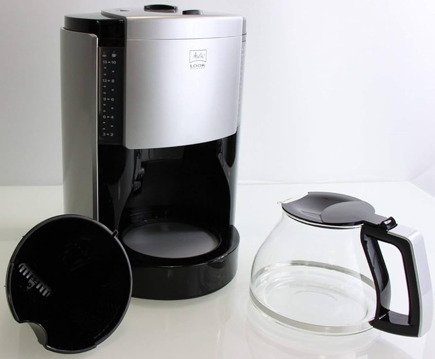 Amazon | Melitta ルック デラックスII ブラック 【2~10杯用・1×4の