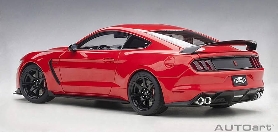 Amazon.co.jp: AUTOart 1/18 フォード シェルビー GT350R レッド 完成