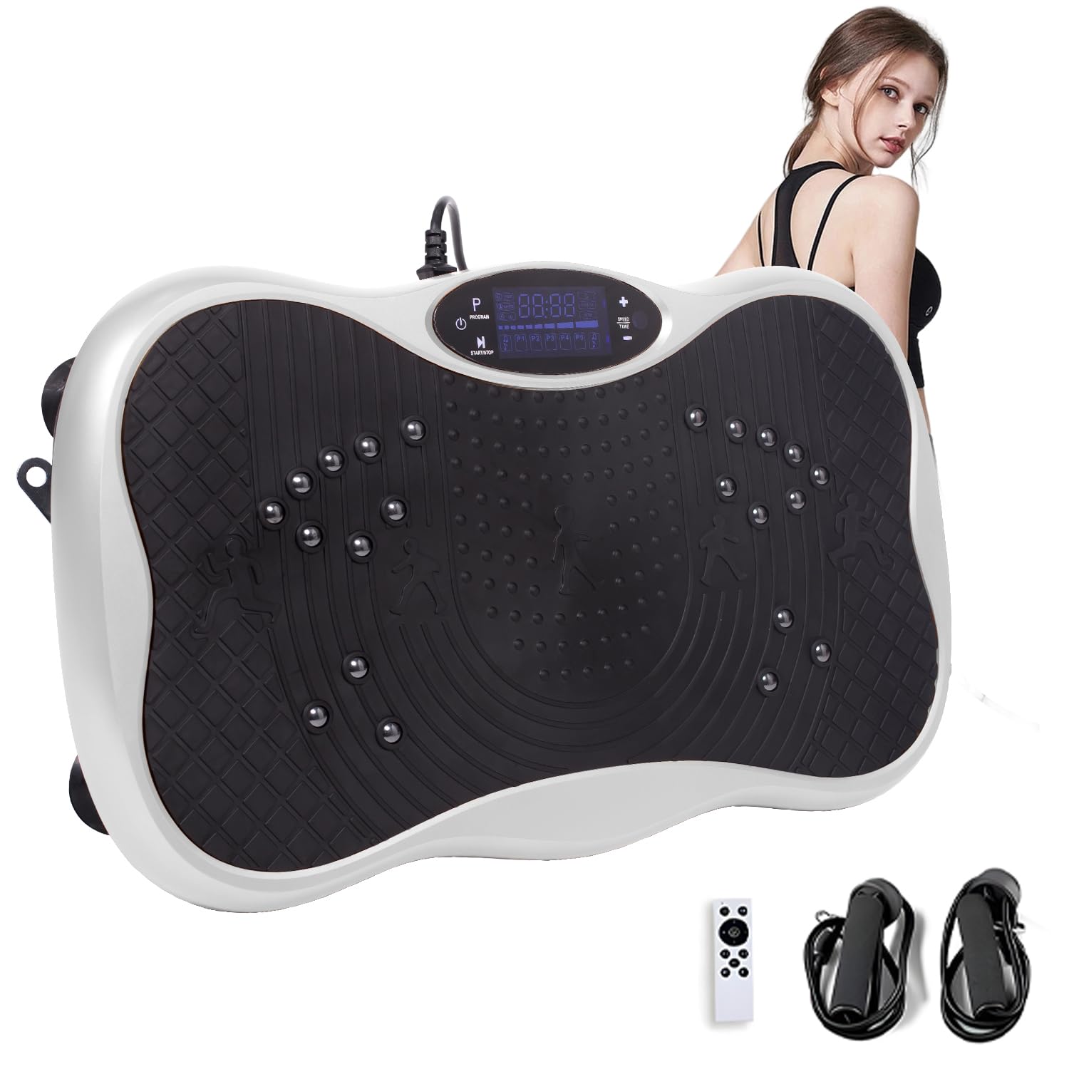 Amazon | 【6年保証】 3dブルブル振動マシン 健康 器具 ワイジイ