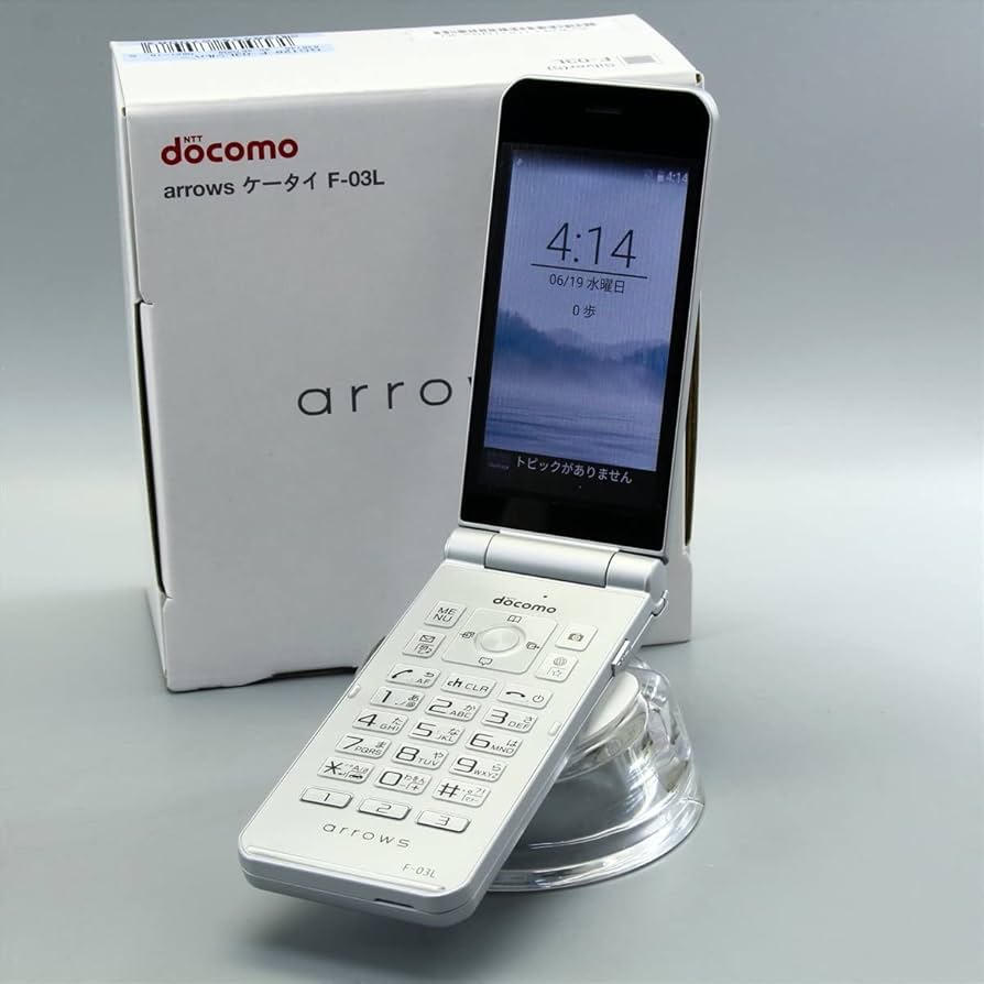 Amazon | docomo arrows ケータイ F-03L シルバー | 富士通 | 携帯電話本体