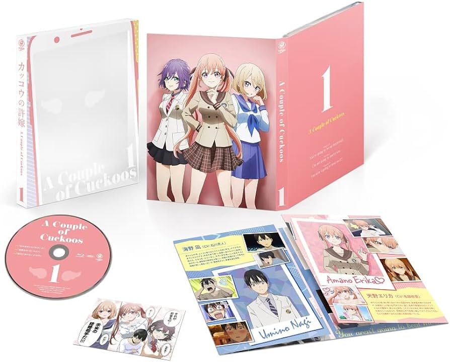 Amazon.co.jp: カッコウの許嫁 Blu-ray 第1巻《通常版》 : 赤城博昭