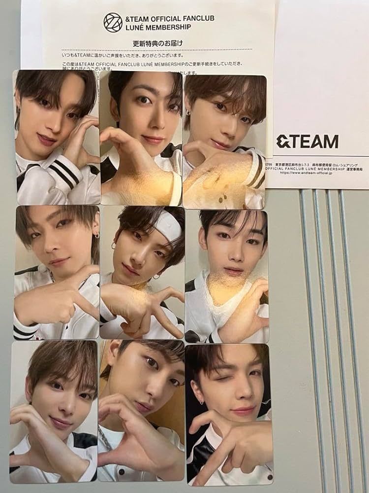 Amazon.co.jp: エンティーム&TEAM FC更新特典 トレカオリジナルフォト