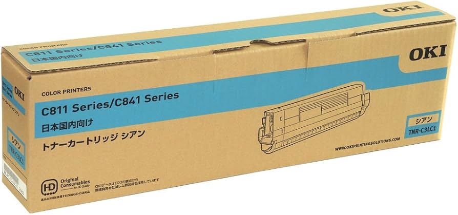 Amazon.co.jp: OKI 国内純正トナーカートリッジ TNR-C3LC1 シアン (T