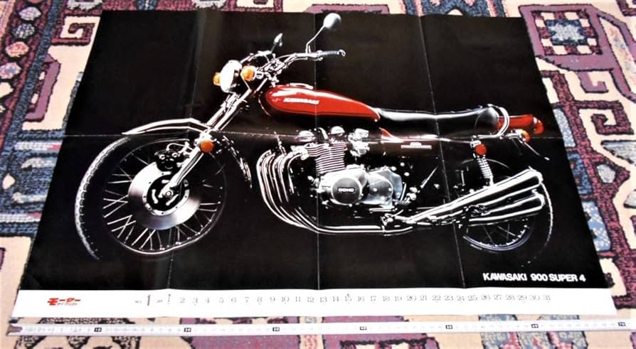 Amazon.co.jp: 奇跡 当時物 カワサキ Z1 ジャンボ ポスター (検索