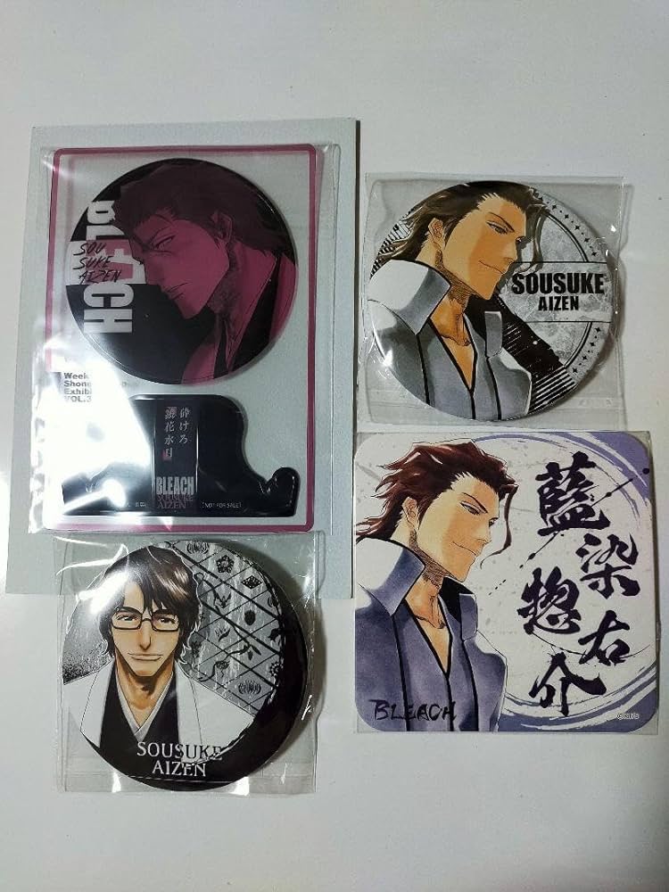 Amazon.co.jp: bleach 藍染惣右介 ジャンプ展 ファン感謝デー 来場記念