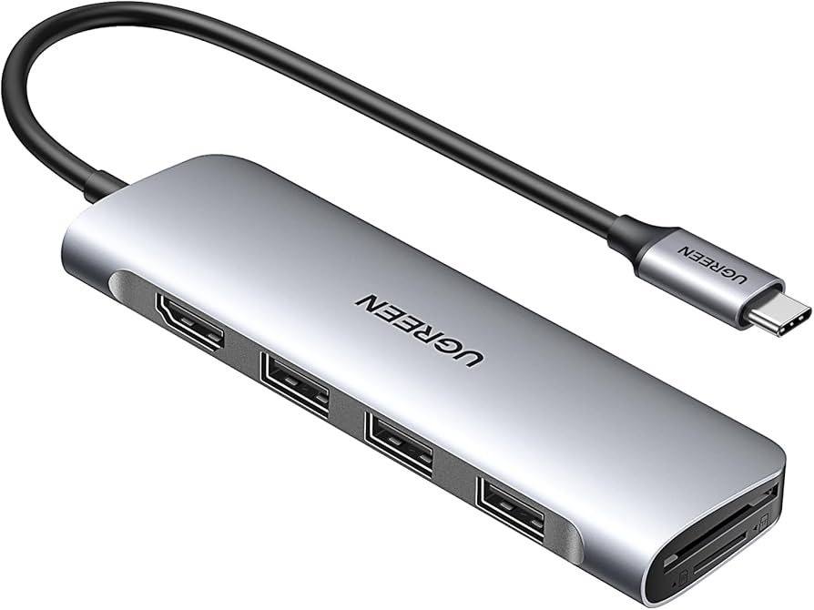 Amazon.com: UGREEN Revodok USB C Hub 6 in 1 USB C Dongle 4K HDMI