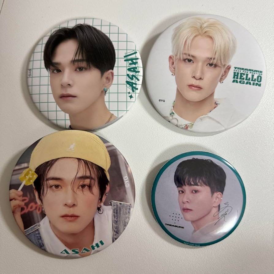 Amazon.co.jp: Treasure トレジャー アサヒ 缶バッジセット : おもちゃ