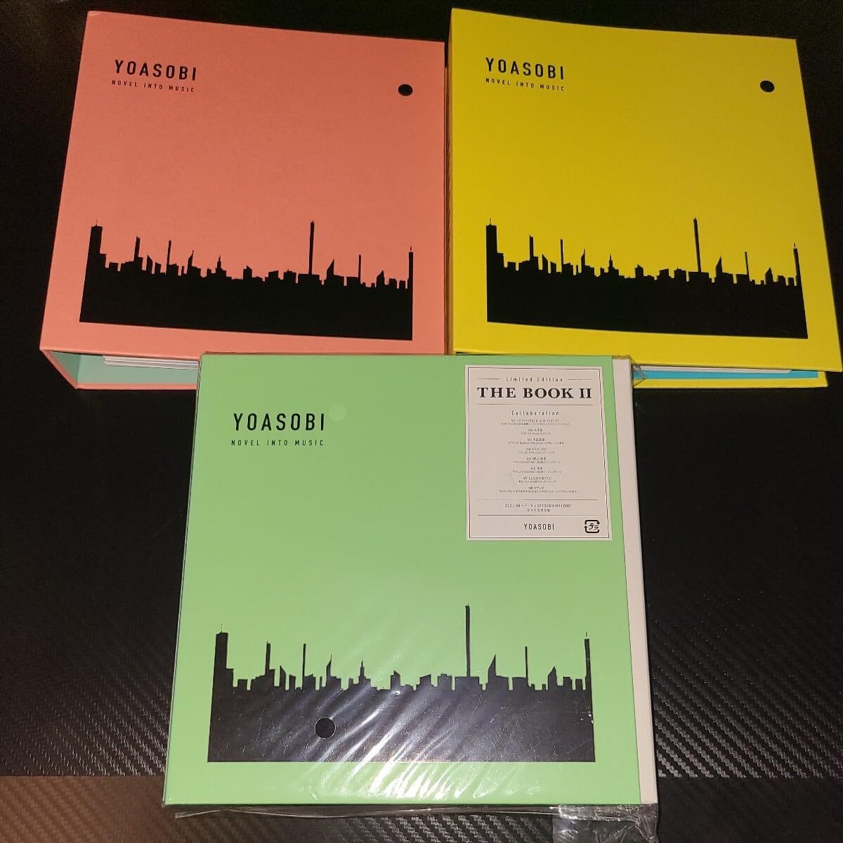 Amazon.co.jp: YOASOBI アルバム 3点セット THE BOOK Ⅰ Ⅱ Ⅲ