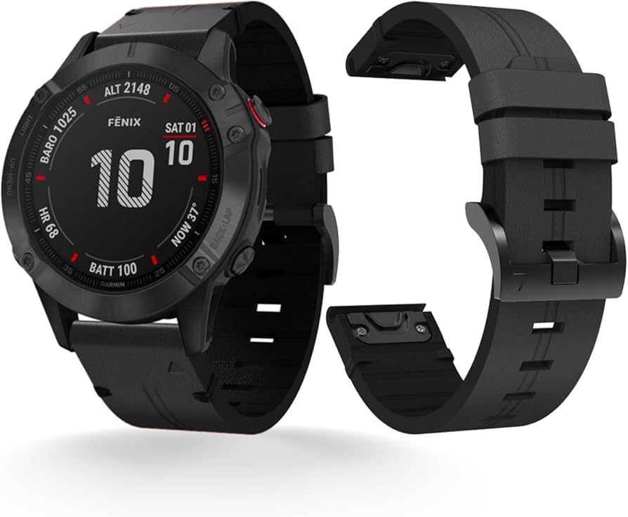 Amazon.co.jp: [YAJOJO] Garmin(ガーミン) 20mm 対応 バンド 本革 革