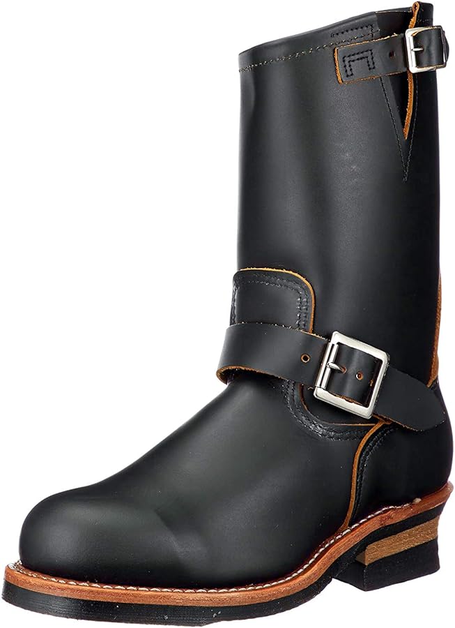 Amazon | [レッドウィング] 9268 エンジニアブーツ ブラック