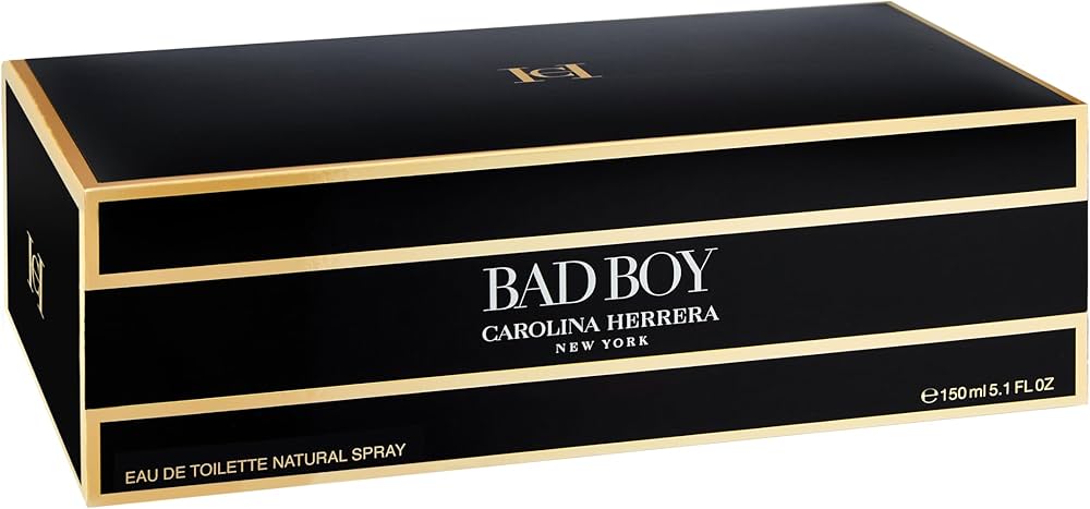 Amazon.com : Carolina Herrera Bad Boy EDT Spray Men 5.1 oz
