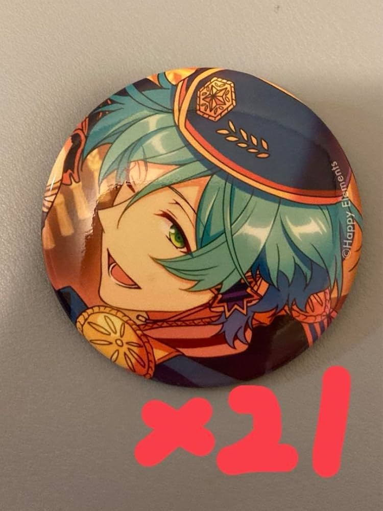 あんスタ 深海奏汰 テーマスカウト缶バッジ 2020 SUMMER casual あん