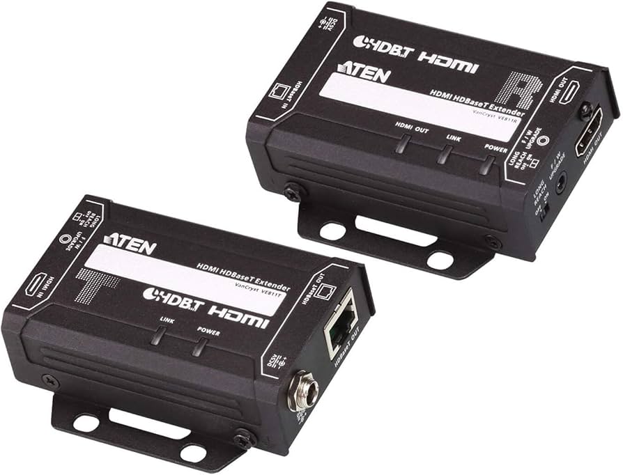 Amazon.com: ATEN VE811 HDBaseT HDMI Small Extender, Black