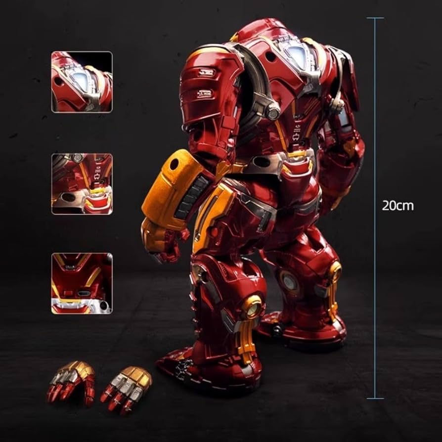 Amazon.co.jp: hiyanan 中動玩具 1/10 全高約180mm アイアンマン MK44