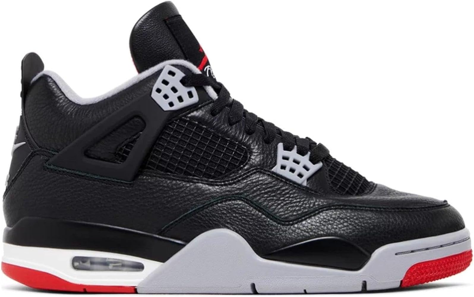 Amazon.com: Nike Mens Air Jordan 4 Retro Running, BLACK, 6 UK (7