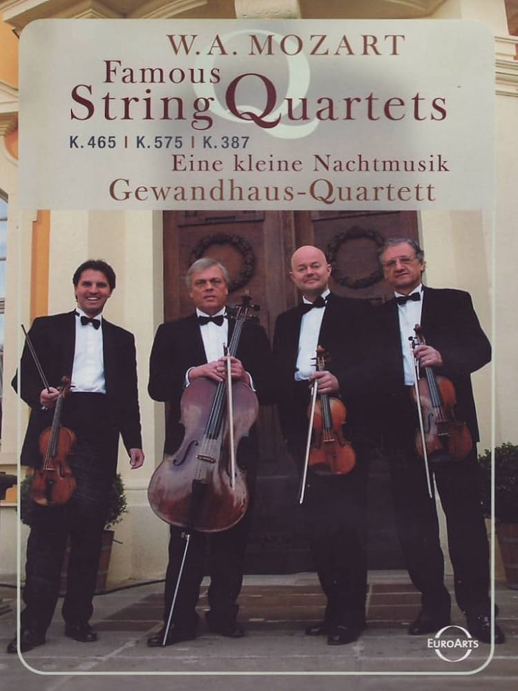 Amazon.com: Mozart - Famous String Quartets / Gewandhaus Quartet