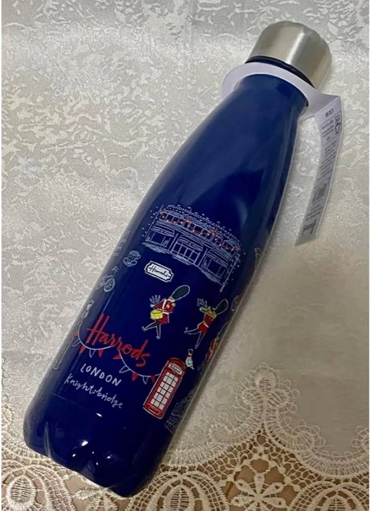 Amazon.co.jp: Harrods ハロッズ ナイツブリッジ ウォーターボトル