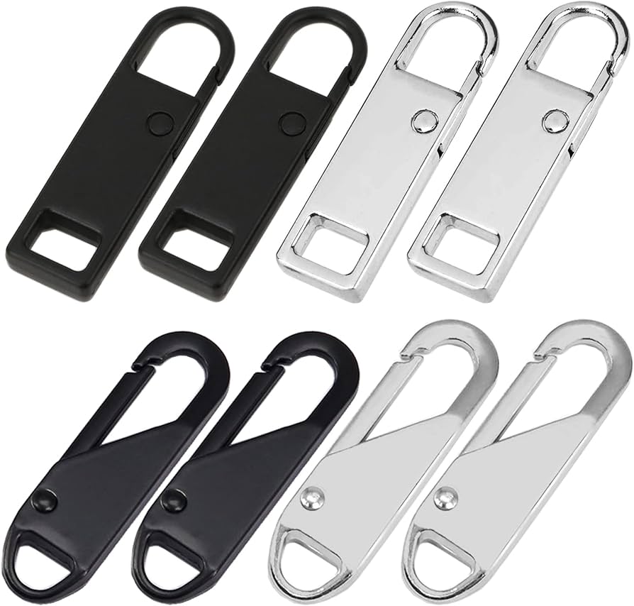 Amazon.co.jp: DY.2ten ファスナー 引手 ジッパーヘッド 8個 着脱式