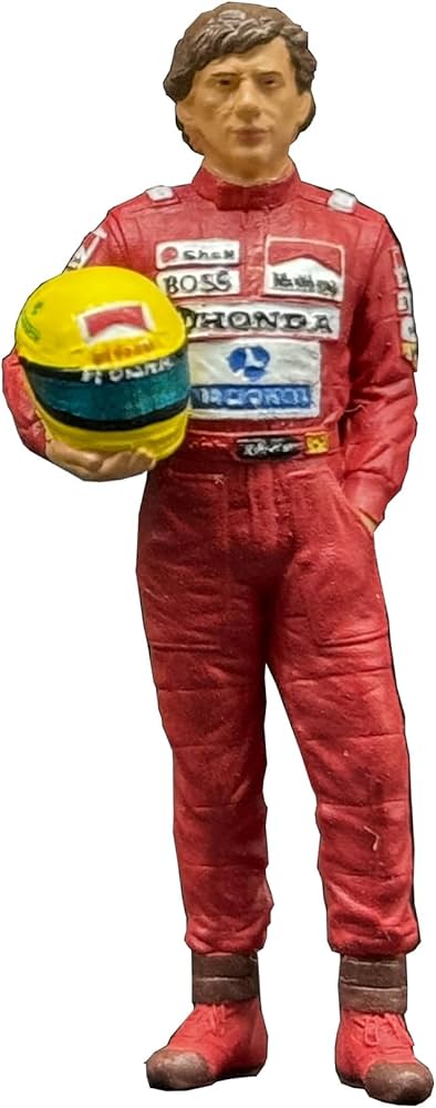 Amazon.co.jp: クラシックF1ドライバー フィギュア Ayrton Senna