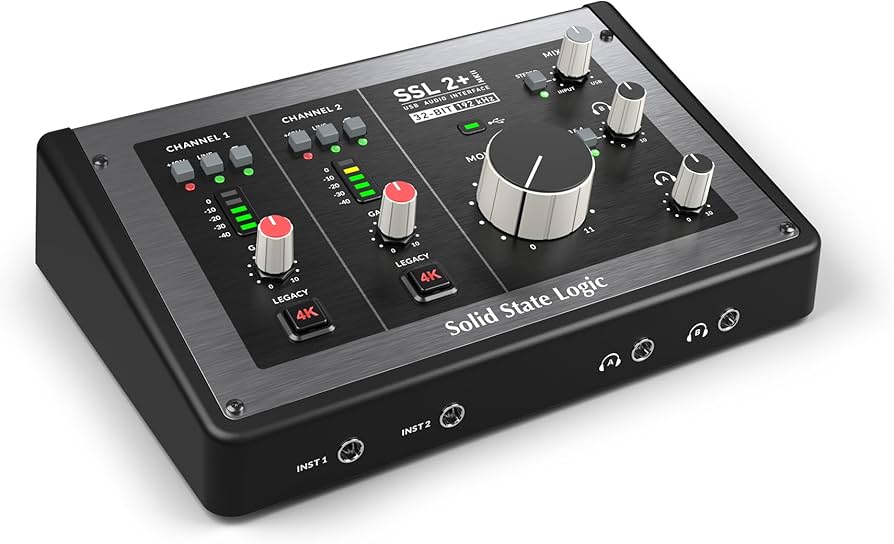 Amazon.com: Solid State Logic SSL 2 Plus MKII USB Audio Interface