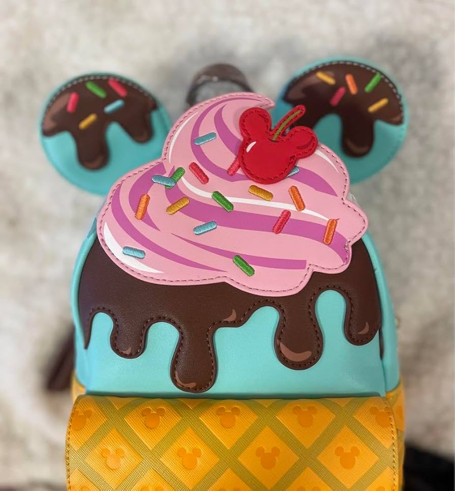 Amazon.co.jp: ラウンジフライ× チョコミントアイス バックパック WDW