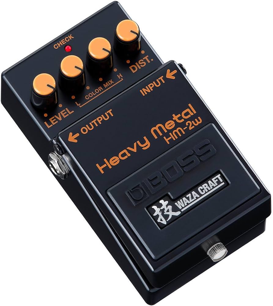 BOSS HM-2W Heavy Metal | Premium Waza Craft Guitar Effect Pedal