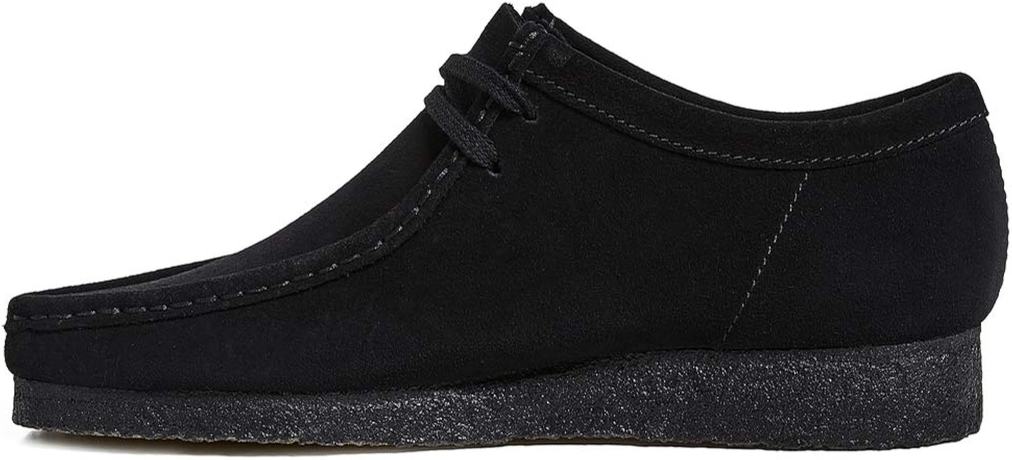 Amazon.com | Clarks Men's Wallabee Shoe, Black Suede, 105 M US