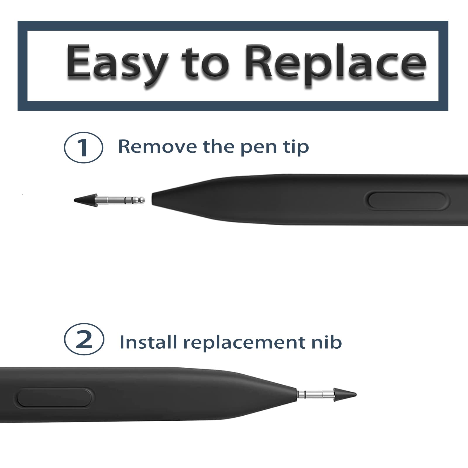 Amazon.co.jp: Surface Slim Pen 交換用ペン先2本 Microsoft Surface