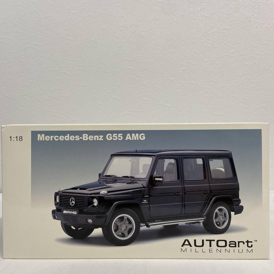 Amazon | AUTOart 1/18 Mercedes Benz G55 AMG Black オートアート
