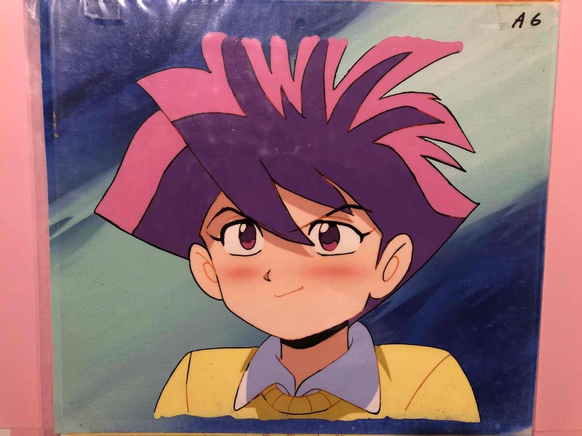 Amazon.co.jp: 当時モノ 江本丸恵 セル画 背景セット まじかる タル