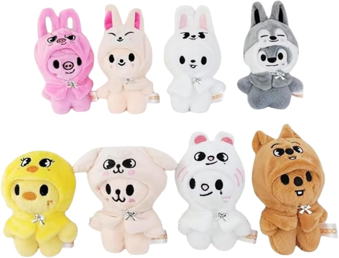 Amazon.com: SKZ Plush Cloak Clothes 3.9-inch SK-ZOO Plush Keychain