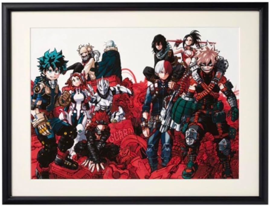 Amazon.co.jp: 僕のヒ一ローアカデミア 複製原画 高級複製原画 複製