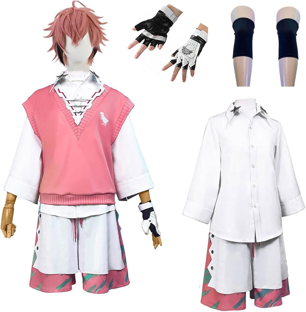 Amazon.co.jp: LUCKYCOS あかぎうぇん 赤城ウェン コスプレ 衣装 赤城