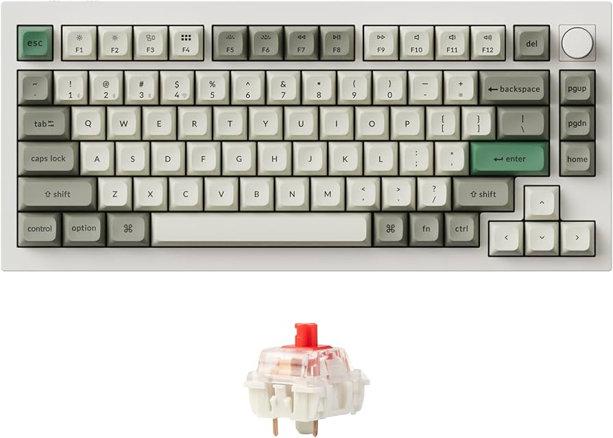Amazon.com: Keychron Q1 Max RGB QMK/VIA Custom Mechanical Keyboard