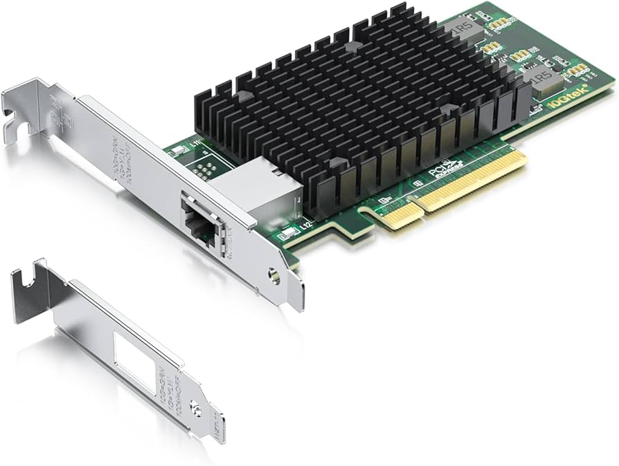 Amazon | 10Gtek 10Gb PCI-E NIC ネットワークカード, Intel X540-T1